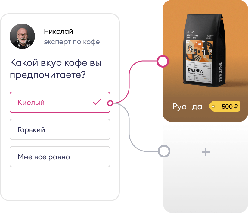 Marquiz настройка сценария ответа